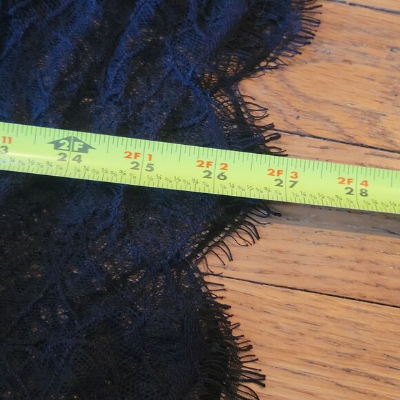 Torrid Womens Size 1 Plaid Pencil Skirt With Lace Hem - Picture 6 of 6